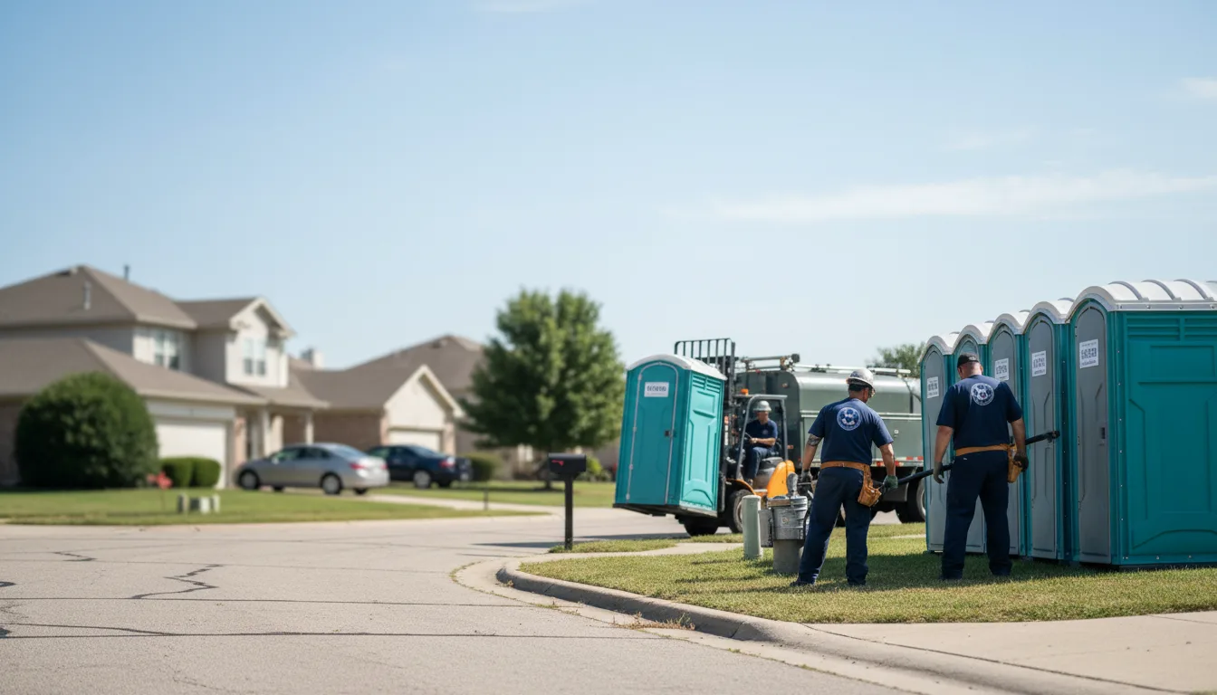 Porta Potty Rental in Kearney, MO near me